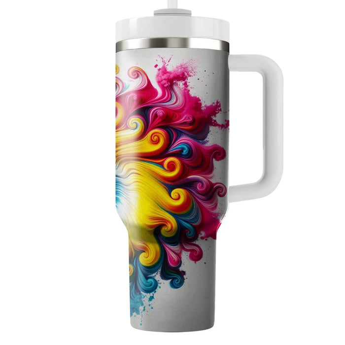 Tie-dye Delight  Custom Tumblers