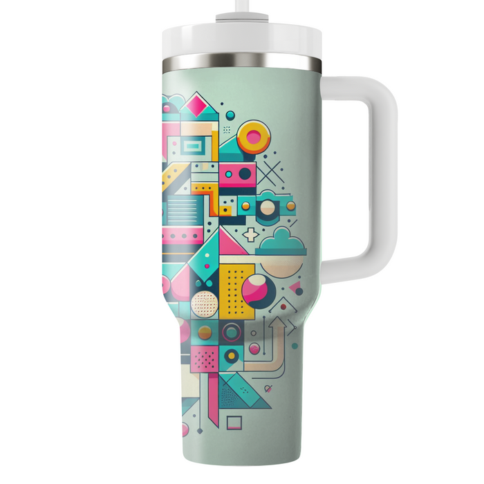 Geo Groove  Tumbler Cups