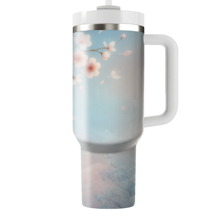 Cherry Blossom Whispers  Custom Tumblers