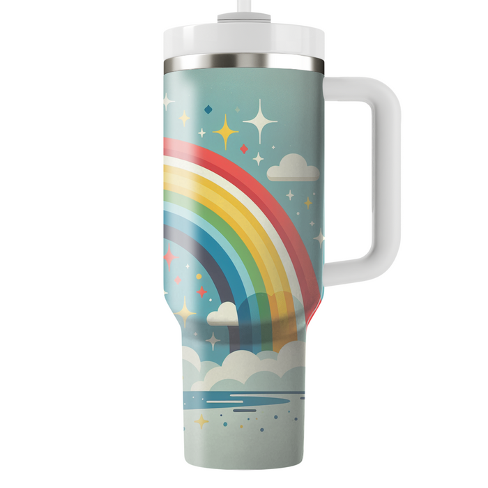 Whimsical Rainbow Dreams  Tumbler Cups