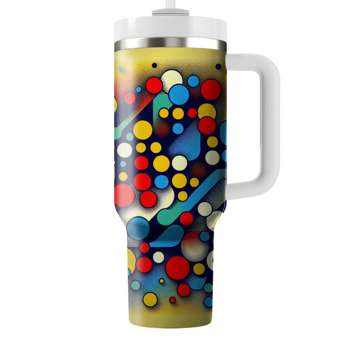 Bold Colorful Dots  Insulated Tumblers