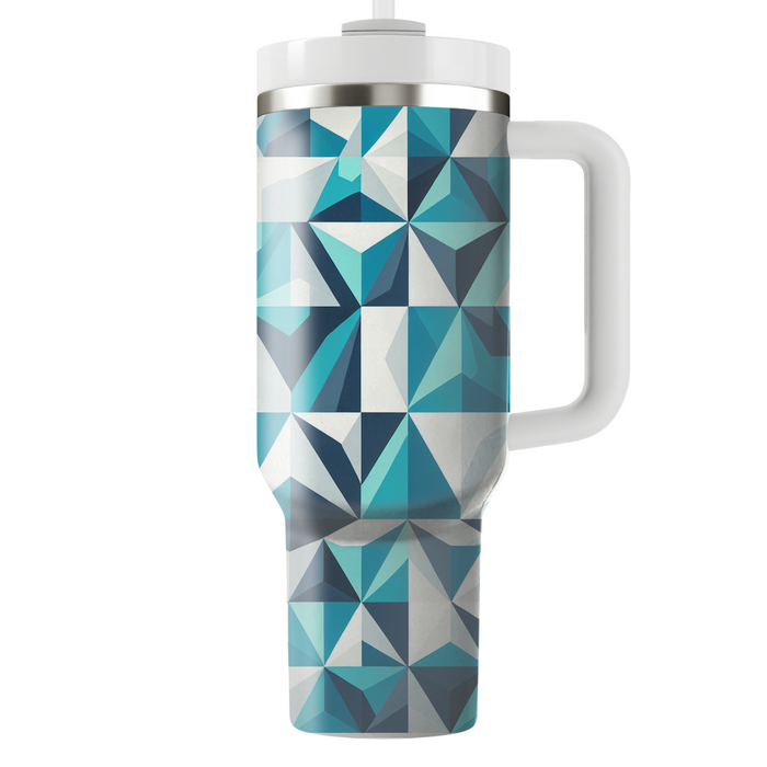 Geometric Triangle Harmony  Unique Tumblers