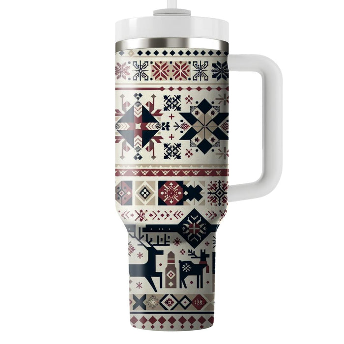 Winter Nordic Charm  Decorative Tumblers