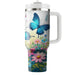 Vibrant Butterfly Dance  Insulated Tumblers