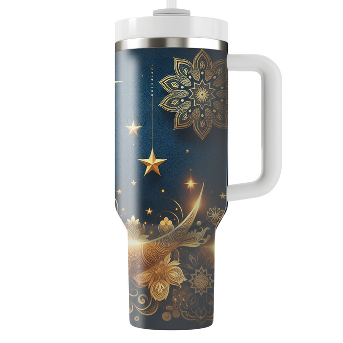 Twinkling Tidings - Eid Mubarak  Custom Tumblers