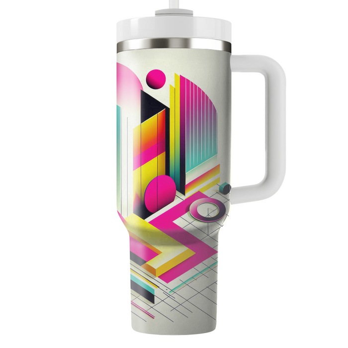 New Wave Geometrics  Personalized Tumblers