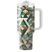 Geometric Triangle Fusion  Custom Tumblers