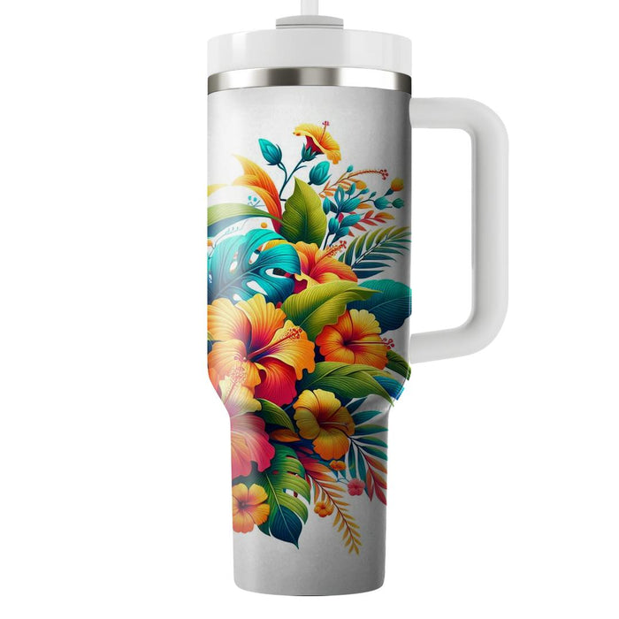 Tropical Spring Fling  Custom Tumblers