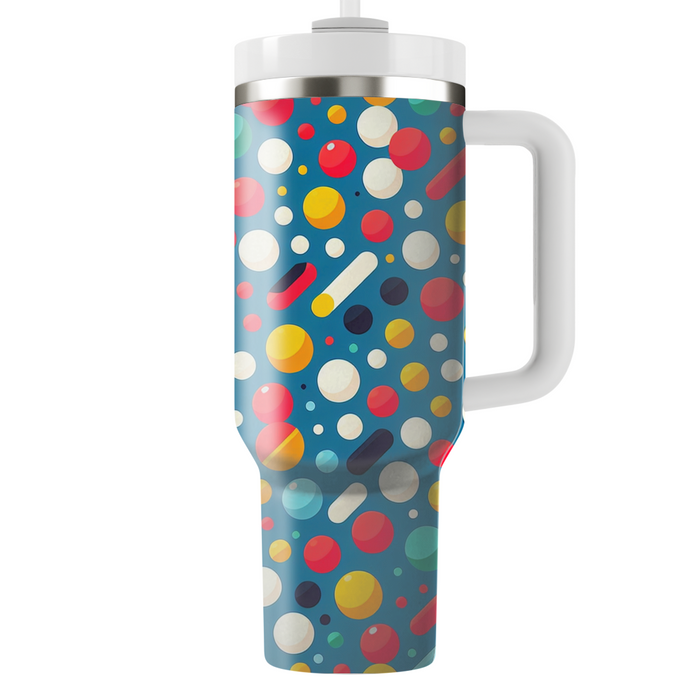 Vibrant Confetti Dots  Decorative Tumblers