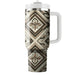 Vintage Diamond Patterns  Travel Tumblers