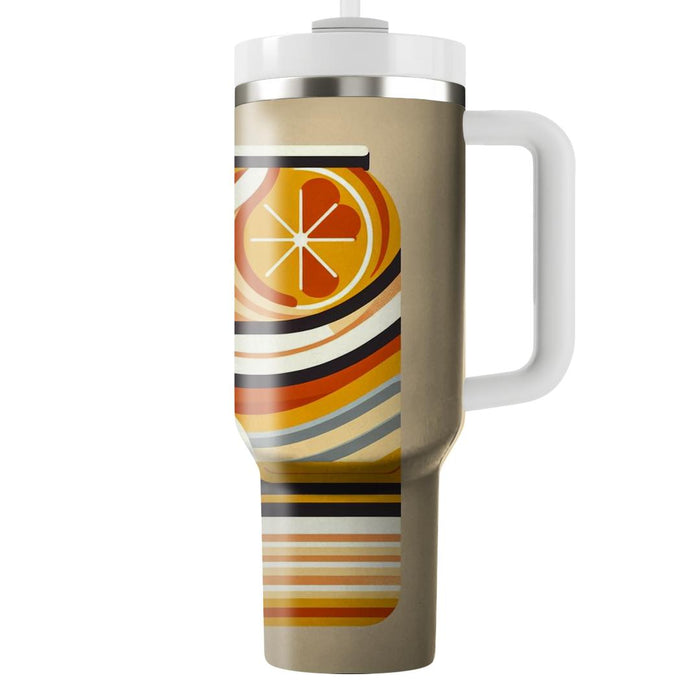 Vintage Vibe Stripes  Tumbler Cups