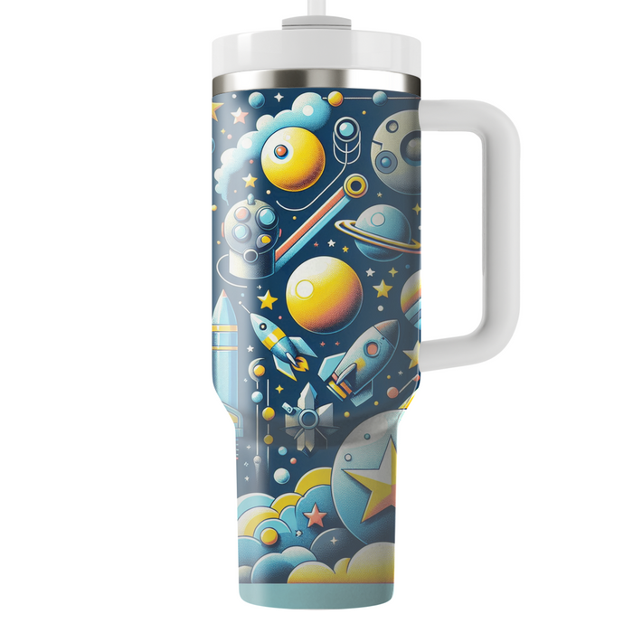 Retro Space Age Designs Travel Tumblers