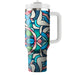 Geometric Kaleidoscope Pattern  Travel Tumblers