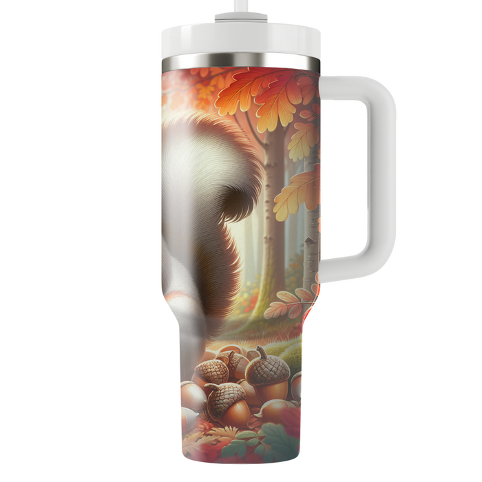 Delightful Squirrel Stash  Tumblers With Lids