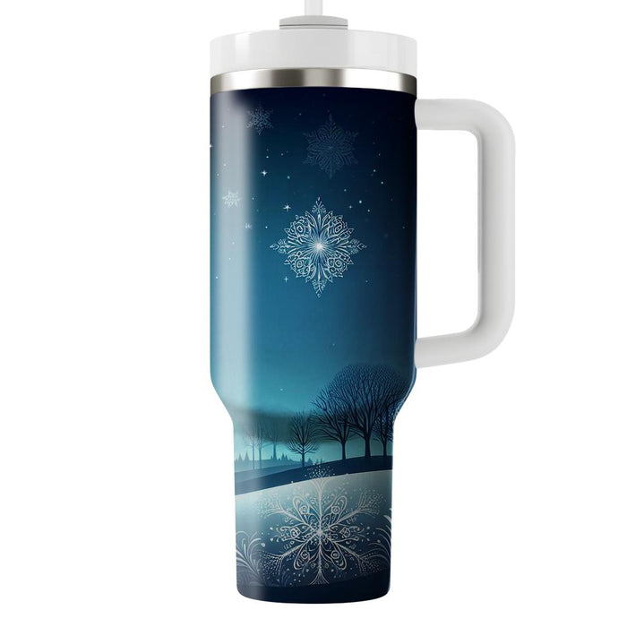 Winter Twilight Magic  Custom Tumblers