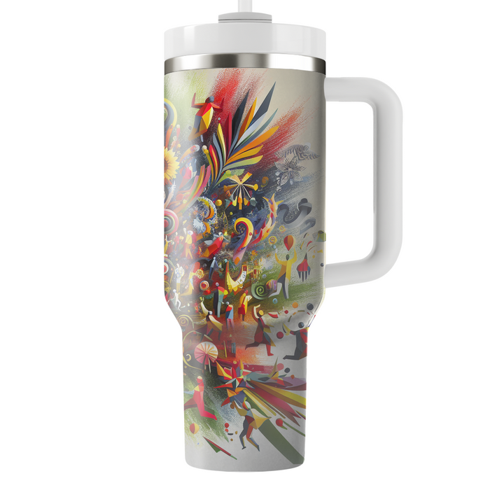 Vibrant Unity - A Celebration Of Togetherness  Travel Tumblers