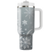 Winter Crystal  Travel Tumblers