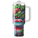 Vibrant Flamingo Lagoon  Tumblers With Lids