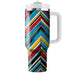 Vibrant Zigzag  Travel Tumblers