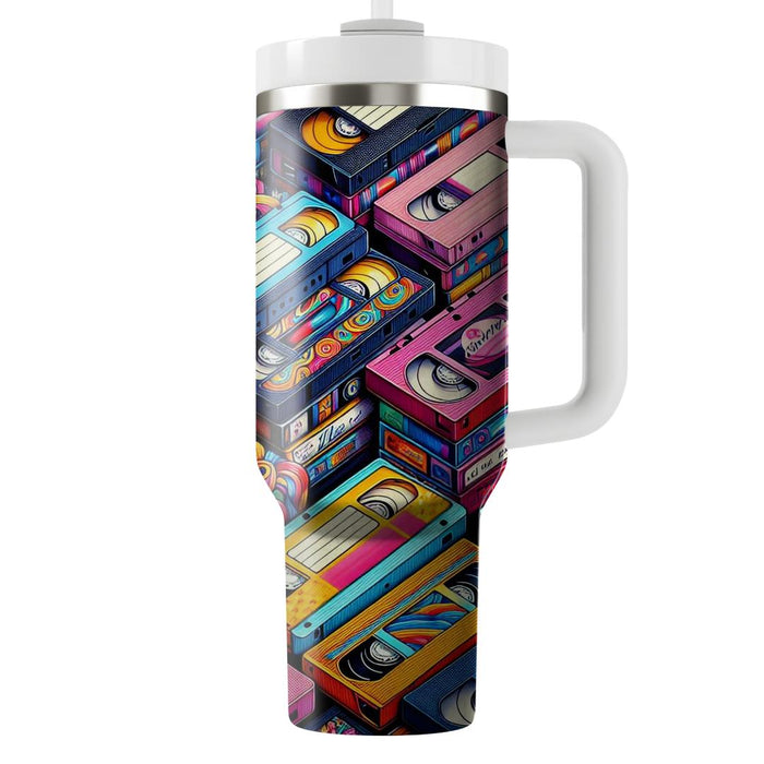 Vhs Tape Nostalgia  Personalized Tumblers