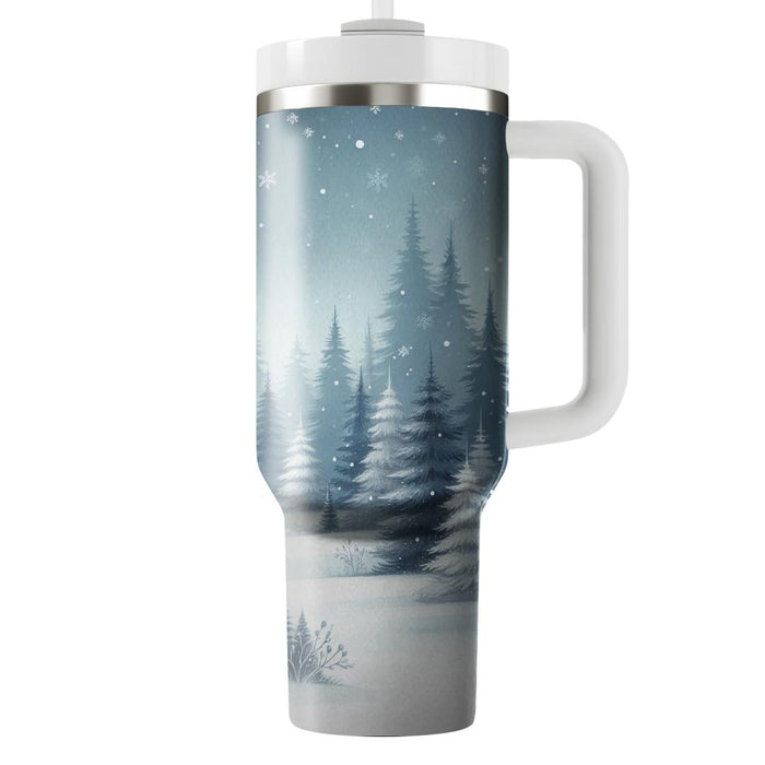 Serene Winter Woods  Decorative Tumblers