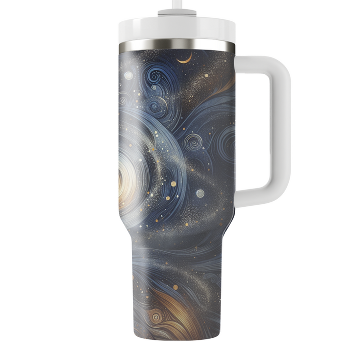 Galactic Solstice - A Cosmic Yule Celebration  Custom Tumblers