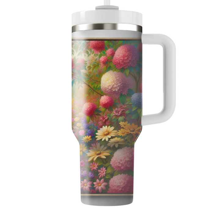 Spring Blooming Delight  Personalized Tumblers