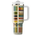 Retro 70s Color Blocks Travel Tumblers