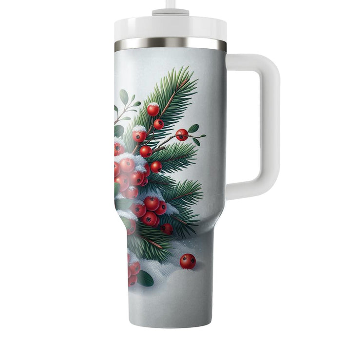 Winter Berry Delight  Custom Tumblers