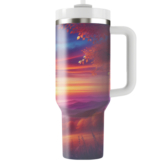 Autumn Evening Glow  Personalized Tumblers