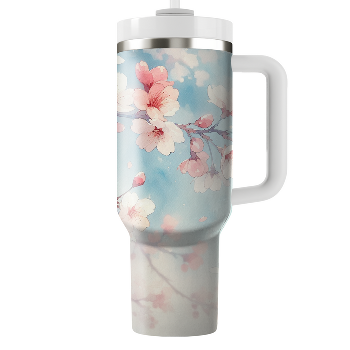 Spring Cherry Blossom  Personalized Tumblers