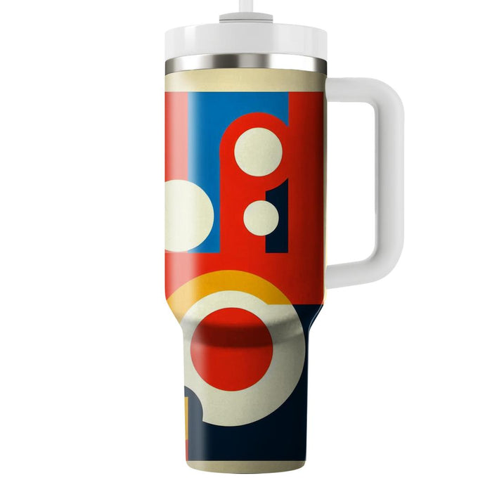 Geometric Pop Art Delight  Tumblers With Lids