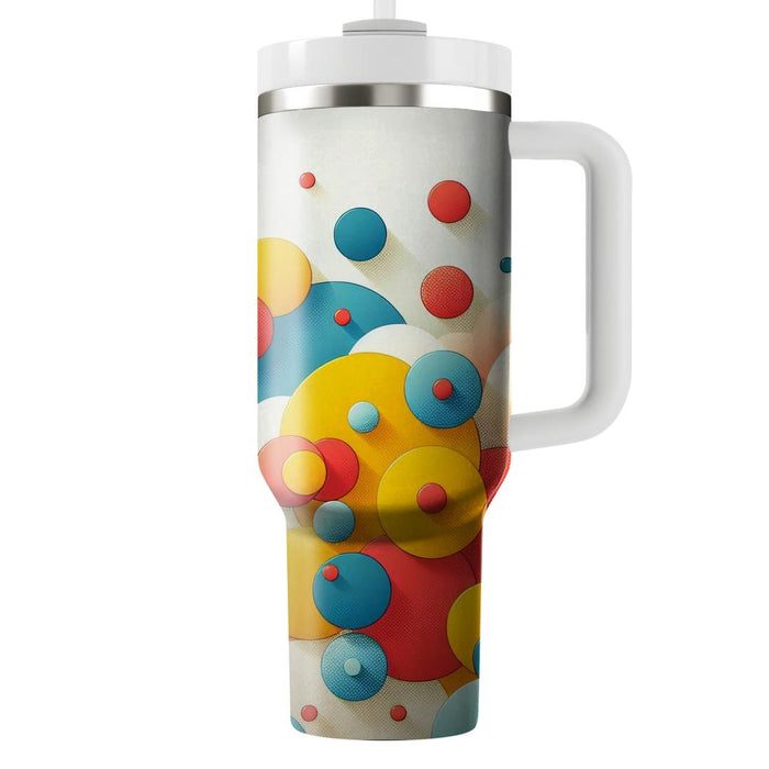 Vibrant Polka Dot  Tumblers For Gifts