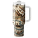 Vintage Travel Map  Tumbler Cups