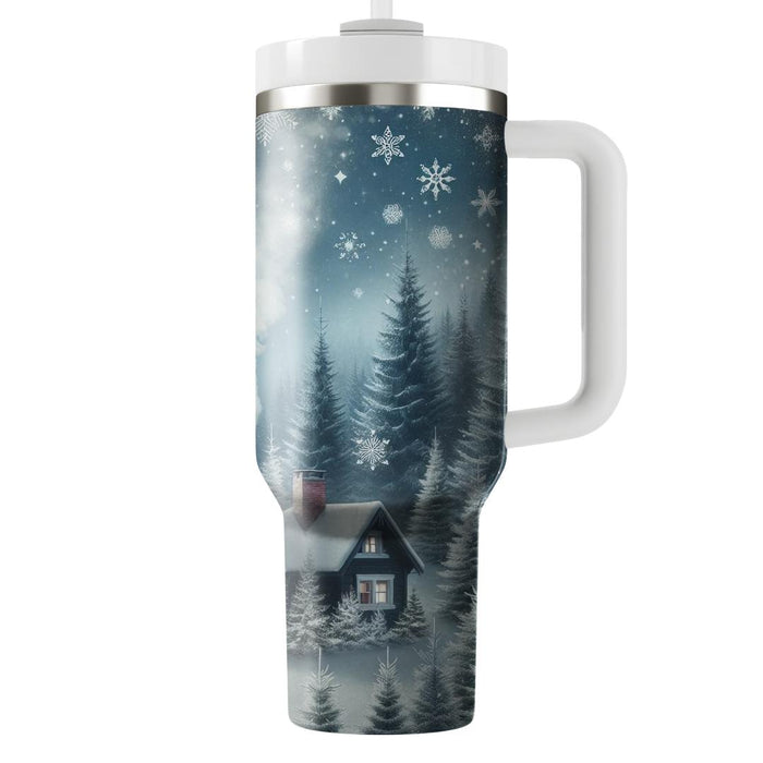 Whispers Of Winter - A Cozy Holiday  Custom Tumblers