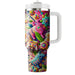 Whimsical Spring Fiesta Travel Tumblers