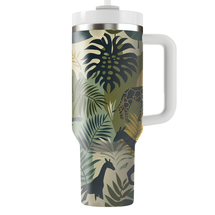 Abstract Jungle Pattern  Decorative Tumblers