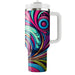 Artistic Spiral Whirl  Tumblers For Gifts