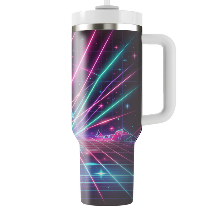 Retro Laser  Tumbler Cups