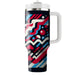 Zigzag Retro Flash  Insulated Tumblers