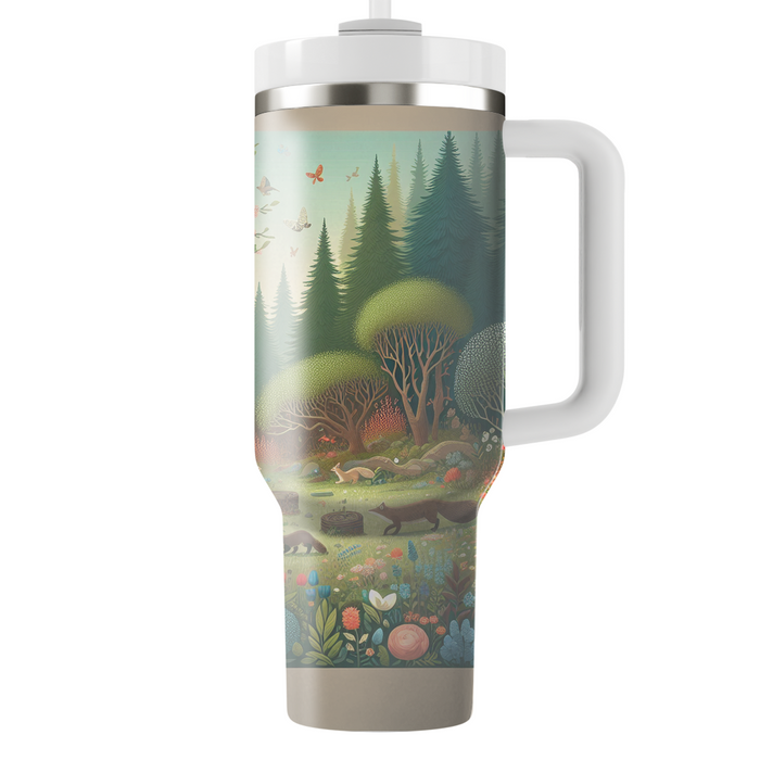 Spring Woodland Awakening  Custom Tumblers