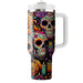 Vibrant Echoes - Day Of The Dead  Insulated Tumblers