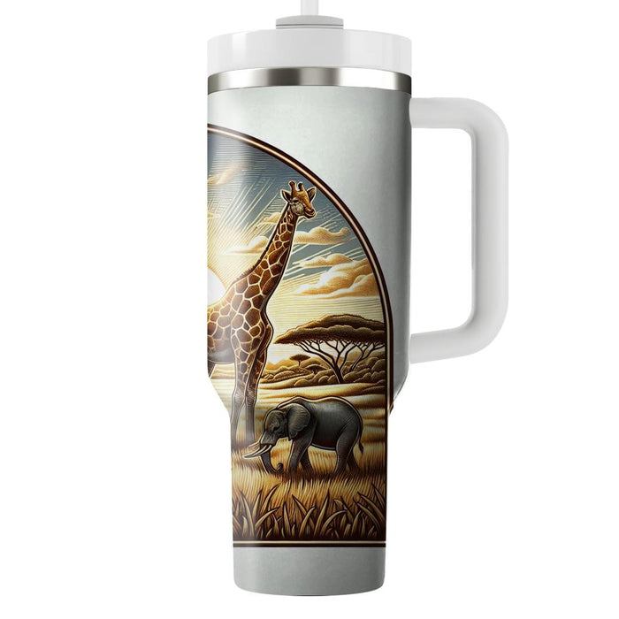 Wild Safari Journey  Travel Tumblers