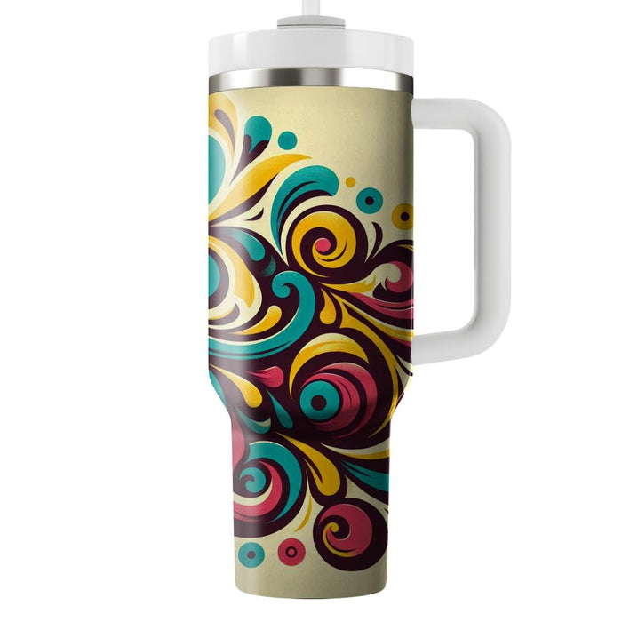 Woodstock Floral Dream  Unique Tumblers