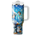 Winter Playful Penguins  Tumbler Cups