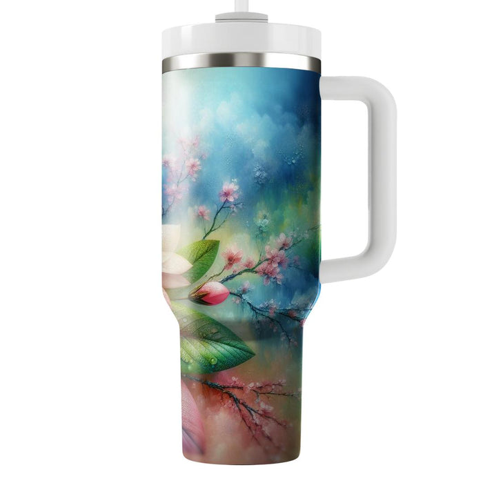 Spring Rain Renewal  Insulated Tumblers