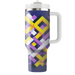 Geometric Rhombus Dance  Custom Tumblers