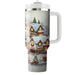 Winter Holiday Village  Insulated Tumblers