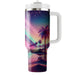 Synthwave Desert Oasis  Tumbler Cups