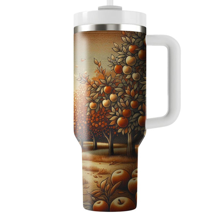 Autumn Moonlit Orchard  Decorative Tumblers